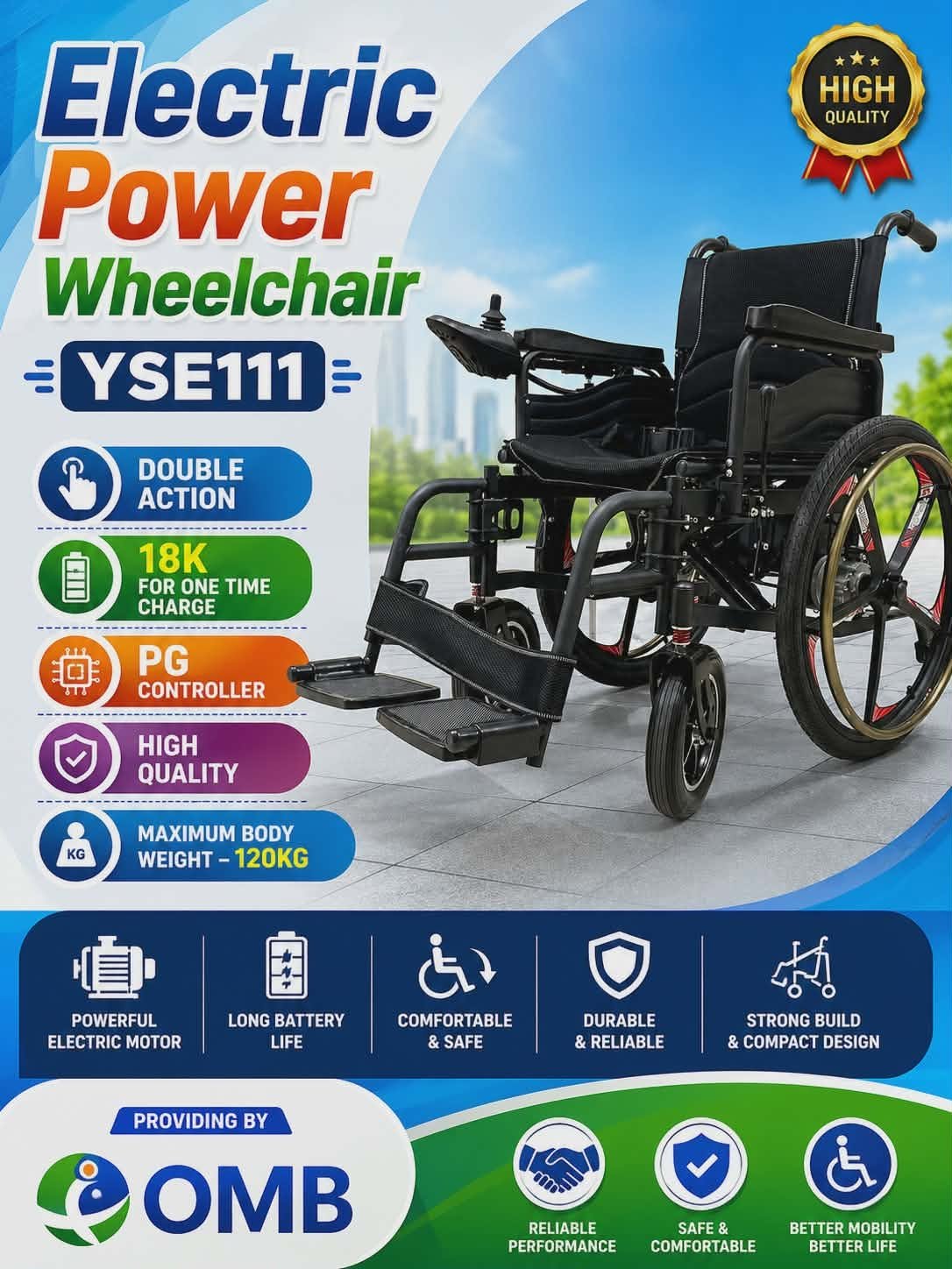 Electric Wheelchair YSE111