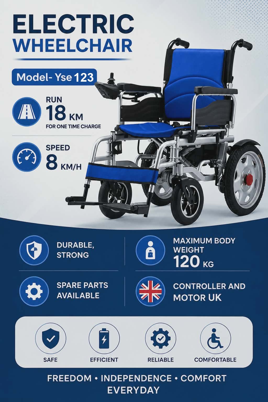 Electric Wheelchair YSE123